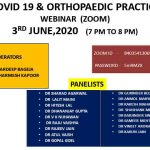 Webinar On COVID-19 and Orthopaedic Practice